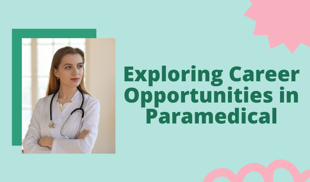 RMF | RIAHS | Career Opportunities in Paramedical Courses
