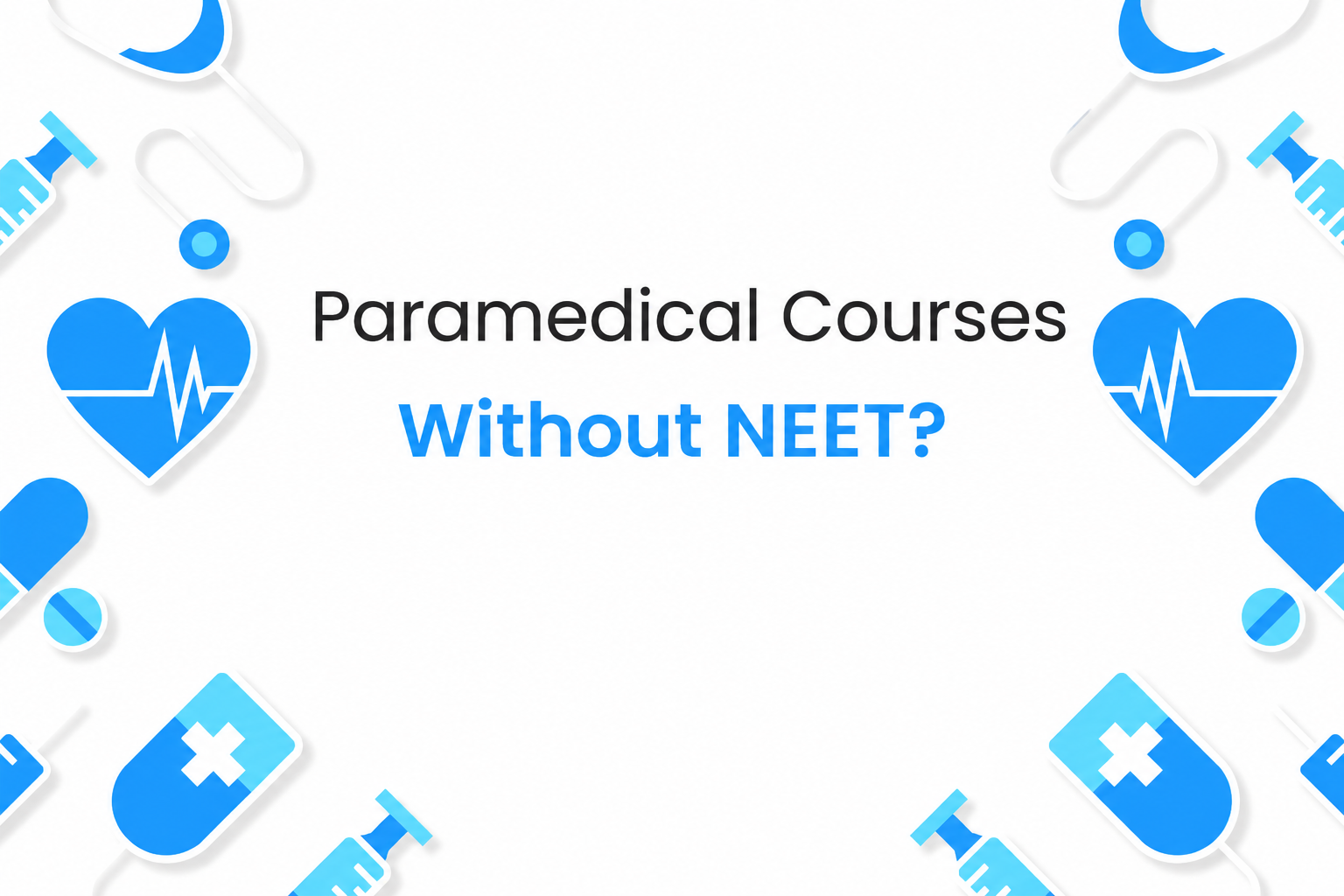 RMF | RIAHS | Paramedical Courses Without NEET