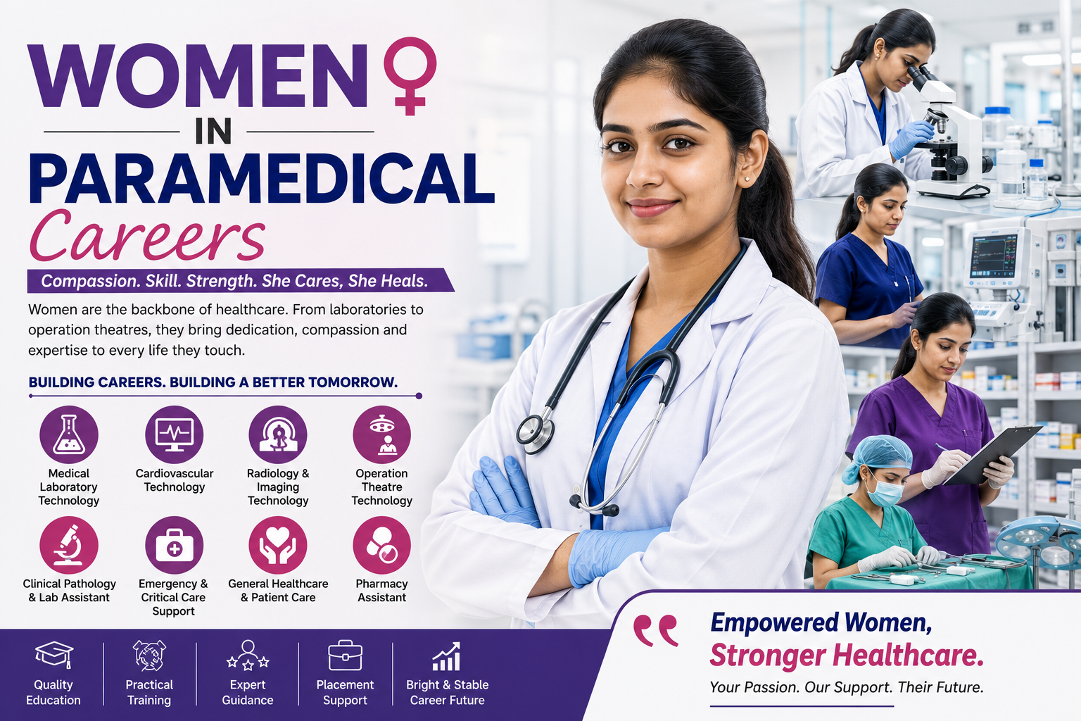 RIAHS | Women in Paramedical Careers