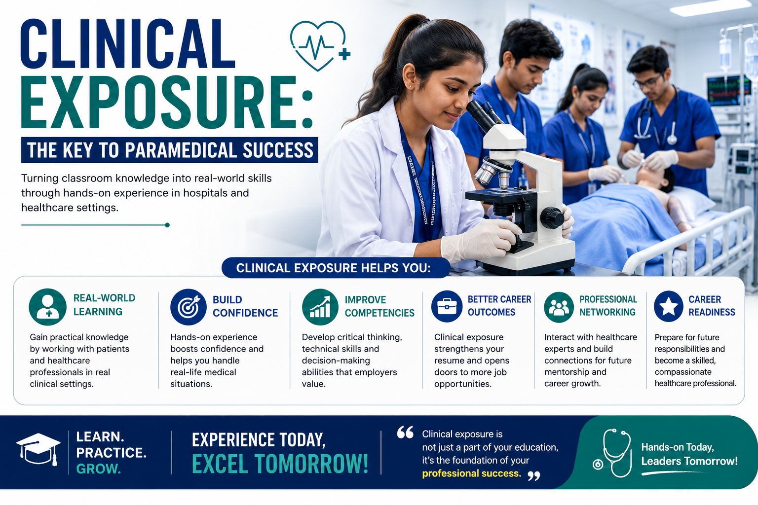 RIAHS| Clinical Exposure: The Key to Paramedical Success