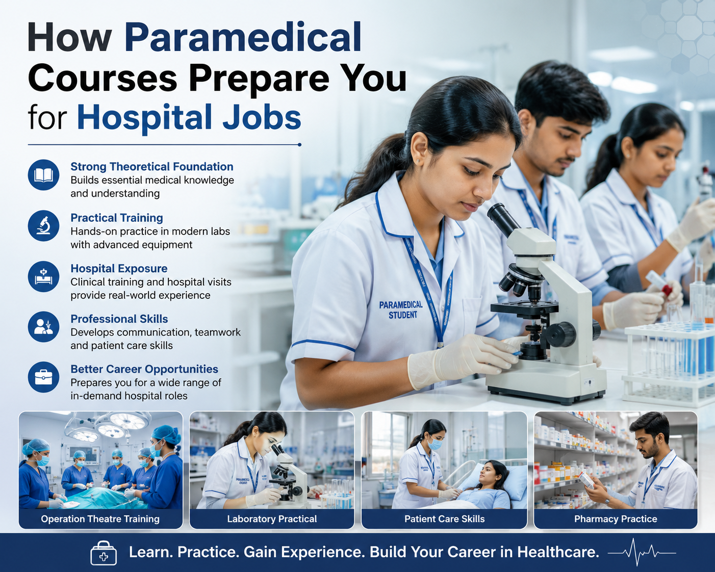 RIAHS| • How Paramedical Courses Prepare You for Hospital Jobs