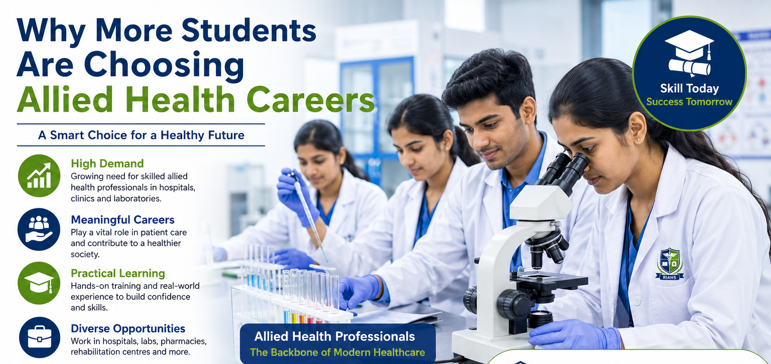 RIAHS | Why More Students Are Choosing Allied Health Careers