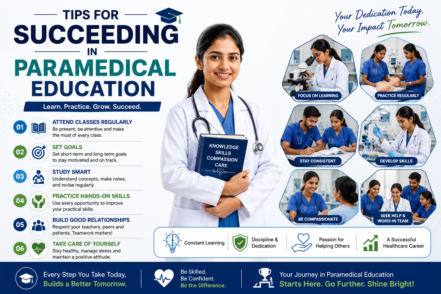 RIAHS | Tips for Succeeding in Paramedical Education