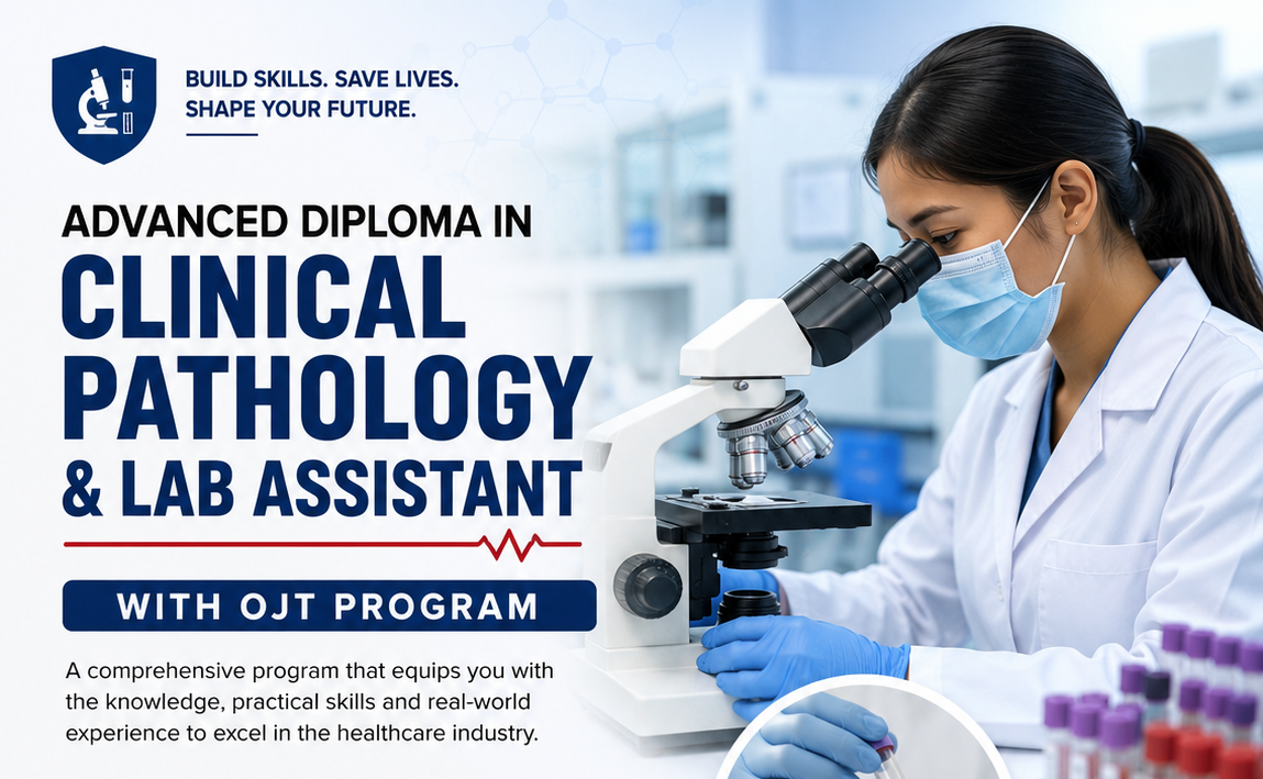 RIAHS| Advanced Diploma in Clinical Pathology & Lab Assistant with OJT at RIAHS