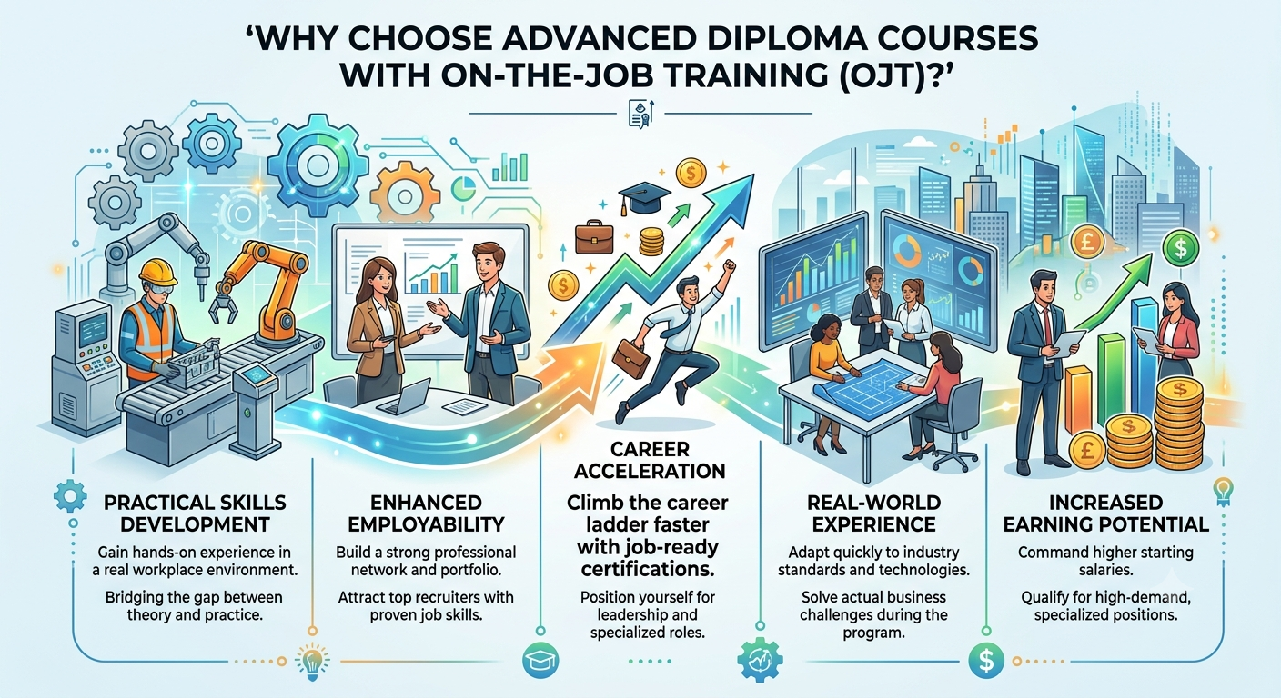 RIAHS | Why Choose Advanced Diploma Courses with(OJT) At RIAHS