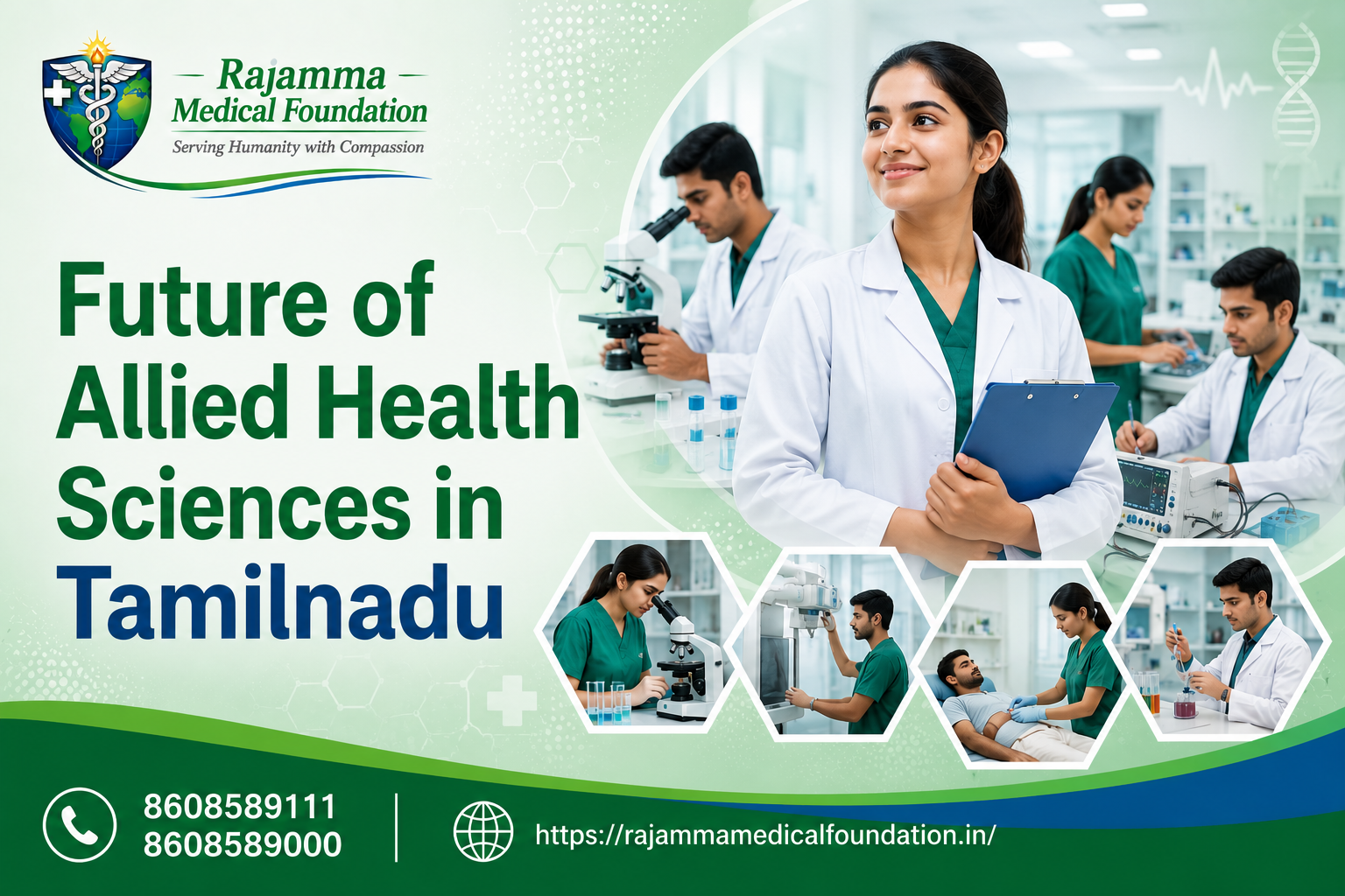 RIAHS | RMF | Healthcare diploma courses offered by RIAHS under Rajamma Medical Foundation (RMF)