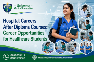 RIAHS | RMF | Diploma students receiving practical training for hospital jobs