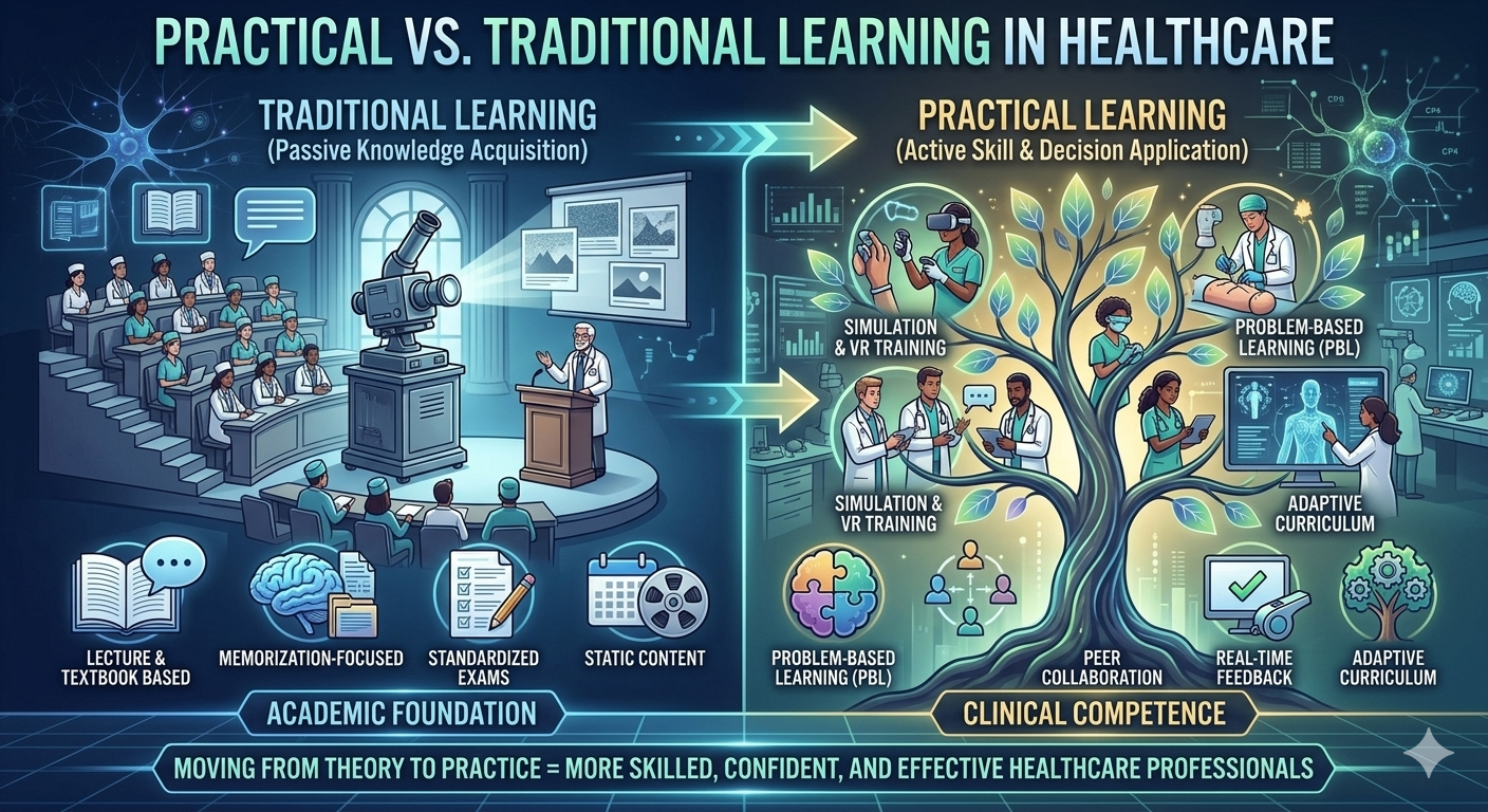 RIAHS| Practical Learning vs Traditional Learning