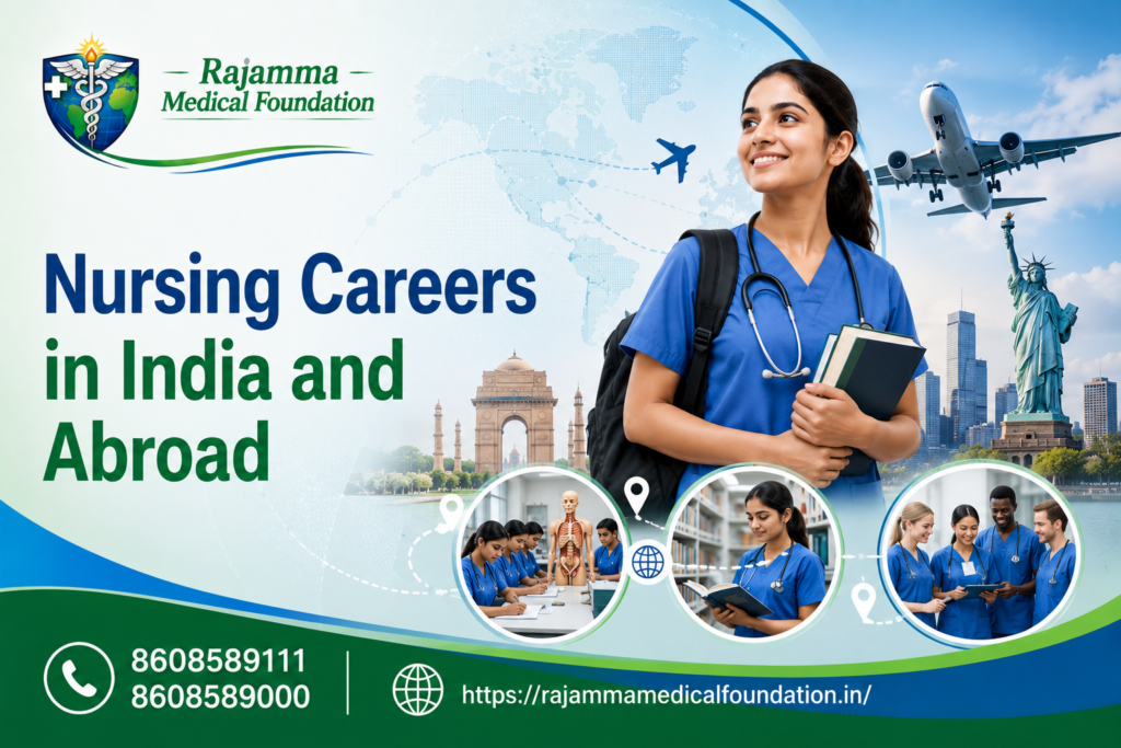 RIAHS | RMF | Nursing career in India or abroad for aspiring healthcare students