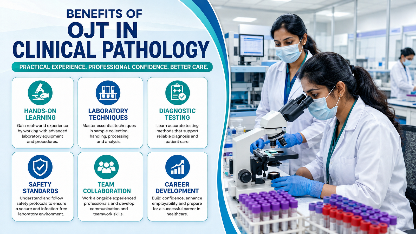 Benefits of OJT in Clinical Pathology